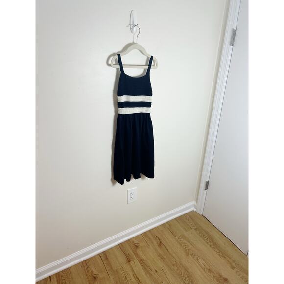Zara Girls Crochet Combination Dress Size 8 100% Cotton - Picture 5 of 8
